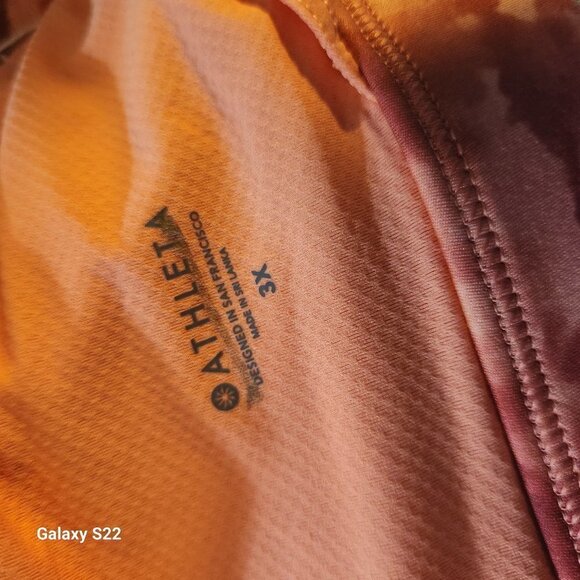 Athleta Exhale Printed Bra NWT. Size 3X/D-DD - Picture 9 of 9